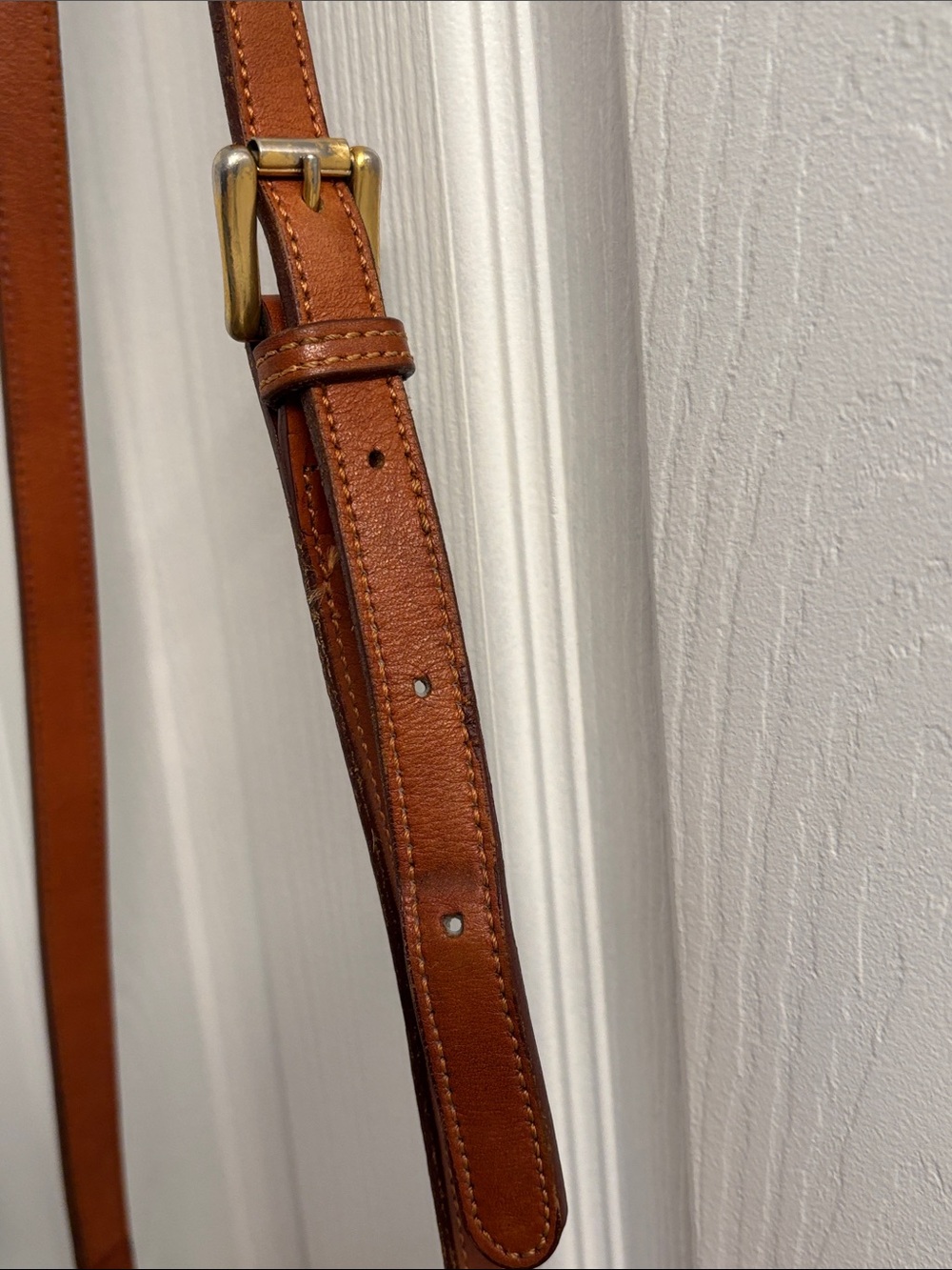 Vintage COACH Canteen Leather Crossbody Bag Chestnut Brown- WOW! - Picture 6 of 15